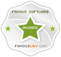 Famous Software Award from FamousWhy