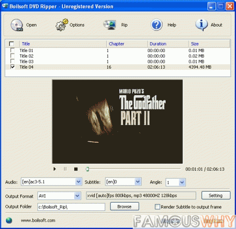 Boilsoft DVD